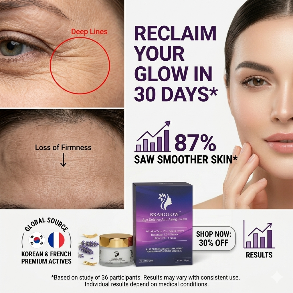 SKARGLOW Age Defence Anti-Aging Cream – 10 Reasons Kyun Yeh Aapki Skin Ka Best Friend Hai