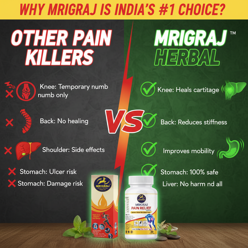 Ghutne Ka Dard – Causes, Prevention Aur Mrigraj Ayurvedic Capsule Se Natural Relief