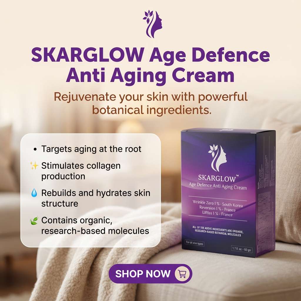 SKARGLOW Age Defence Anti-Aging Cream - 50g