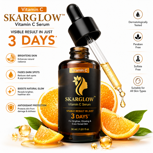 SKARGLOW  - 10% Vitamin C face serum - 30ml