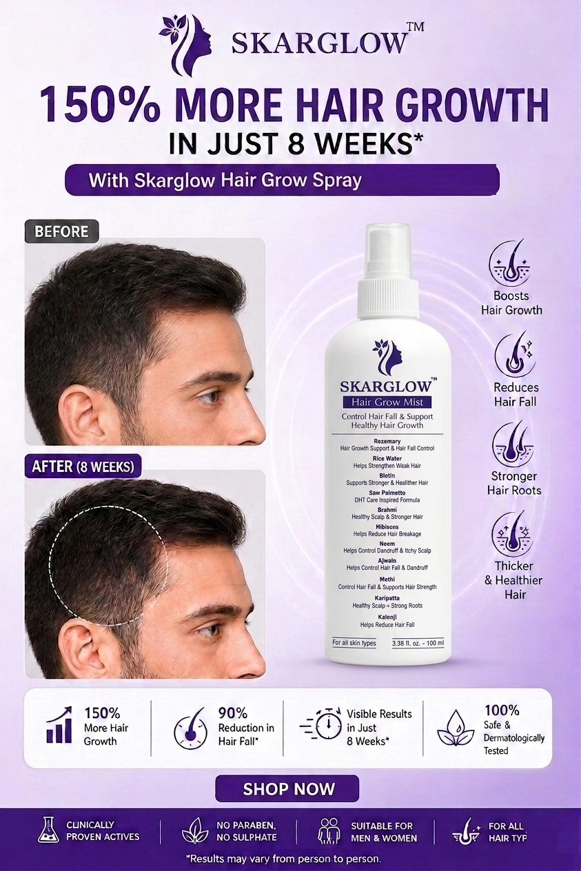 Skarglow Hair Grow Spray