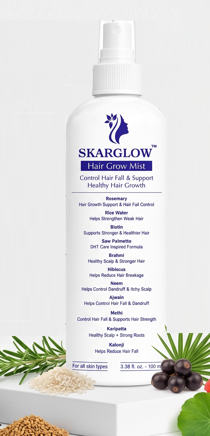 Skarglow Hair Grow Spray