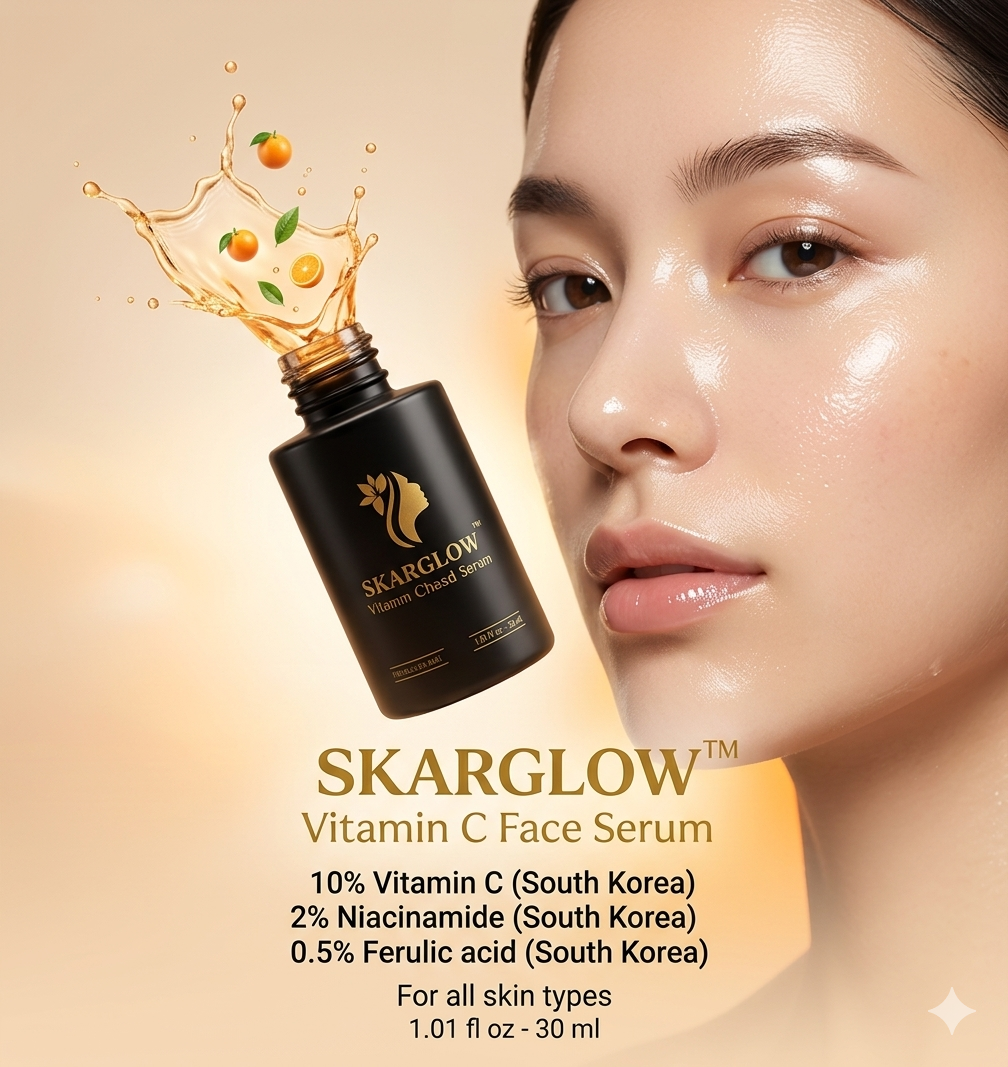 SKARGLOW  - 10% Vitamin C face serum - 30ml