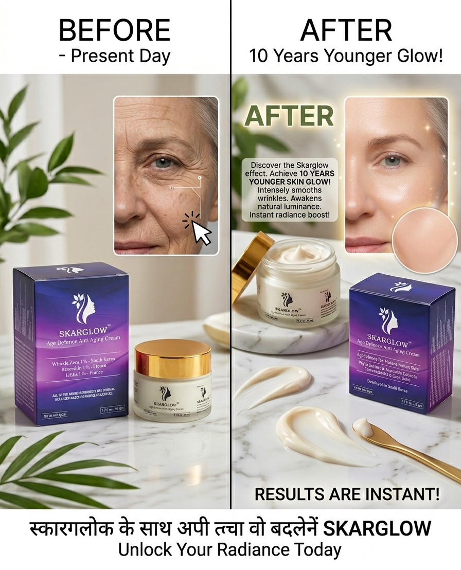 SKARGLOW Age Defence Anti-Aging Cream - 50g