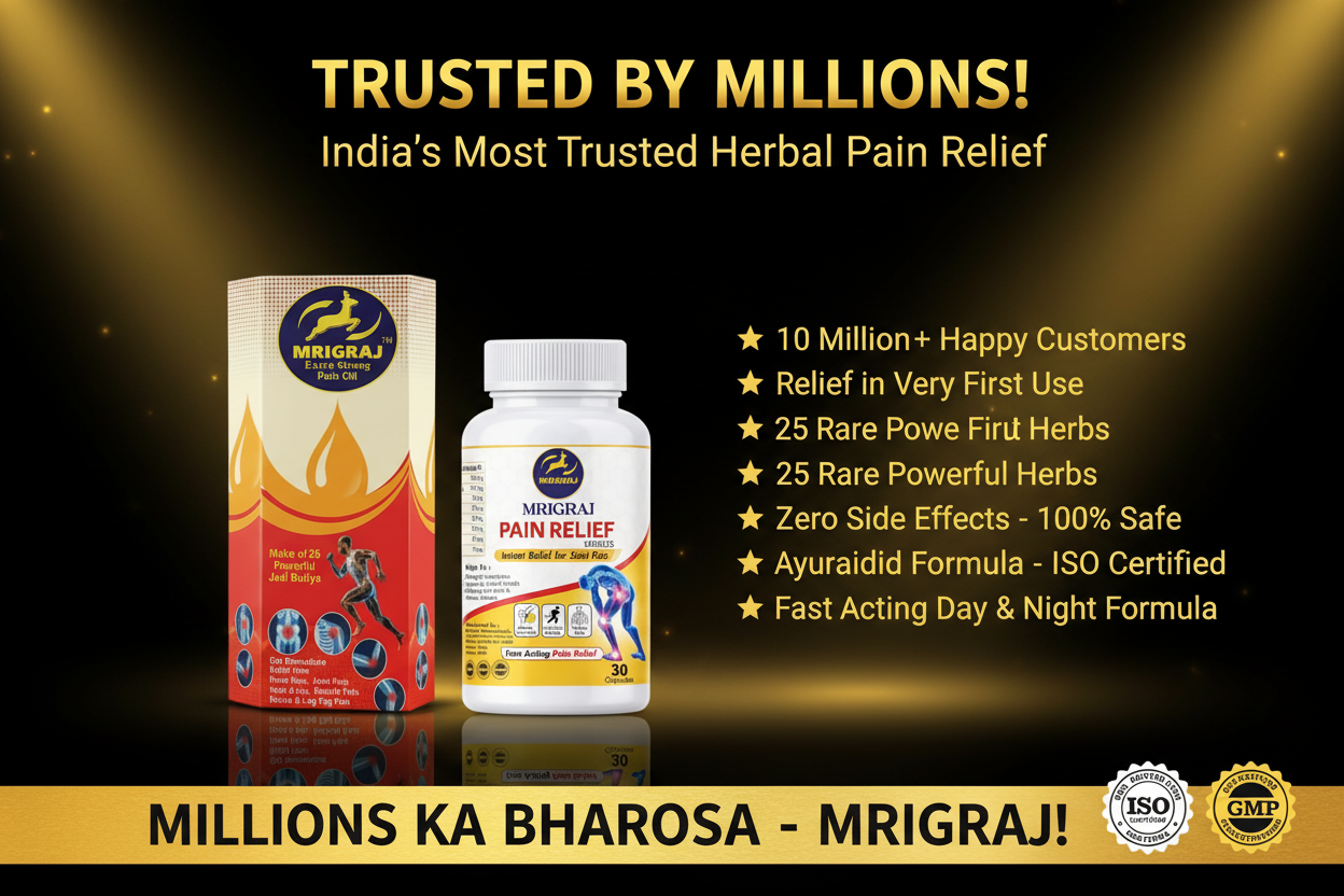 Magic Pain Relief Oil + Capsule Wellness Combo