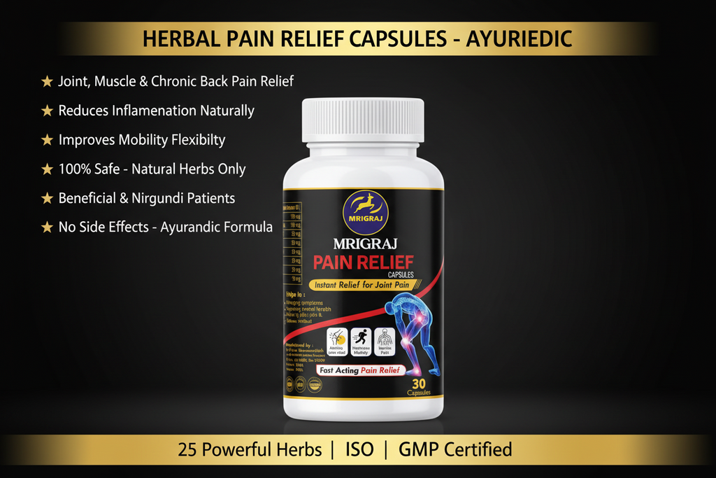 Mrigraj Ayurvedic Joint Support Capsule