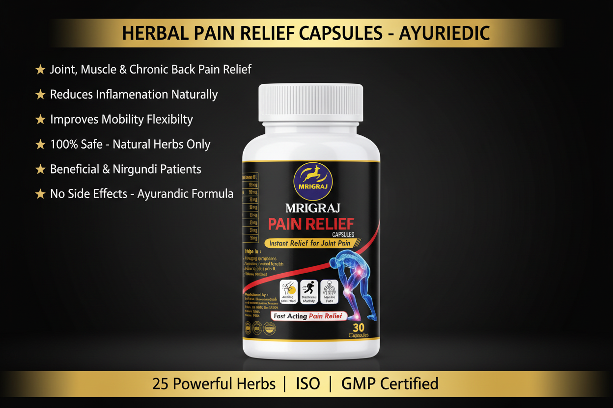 Mrigraj Ayurvedic Joint Support Capsule