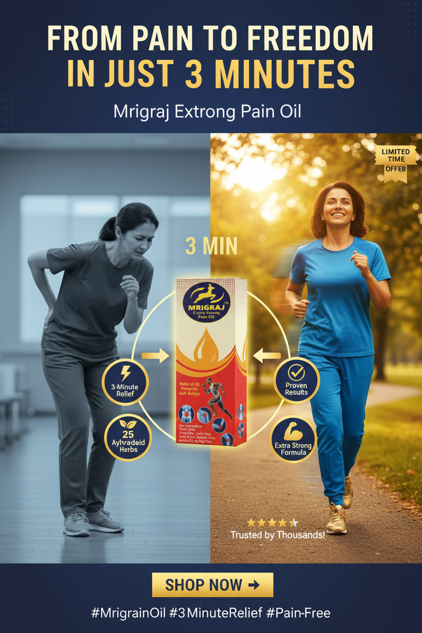 Mrigraj Extra Strong Ayurvedic Comfort Oil – 25 Herbs Formula