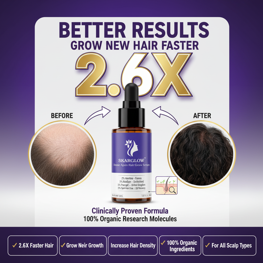 SKARGLOW Dense Again Hair Growth Serum - 30ml