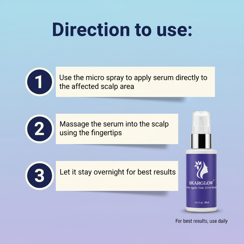 SKARGLOW Dense Again Hair Growth Serum - 30ml