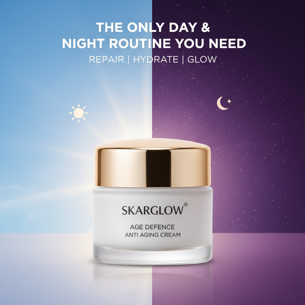 SKARGLOW Age Defence Anti-Aging Cream - 50g