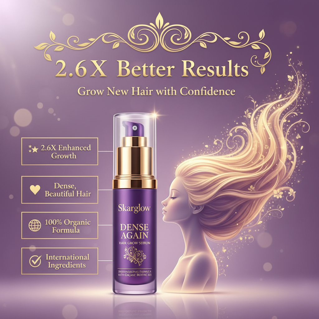 SKARGLOW Dense Again Hair Growth Serum - 30ml