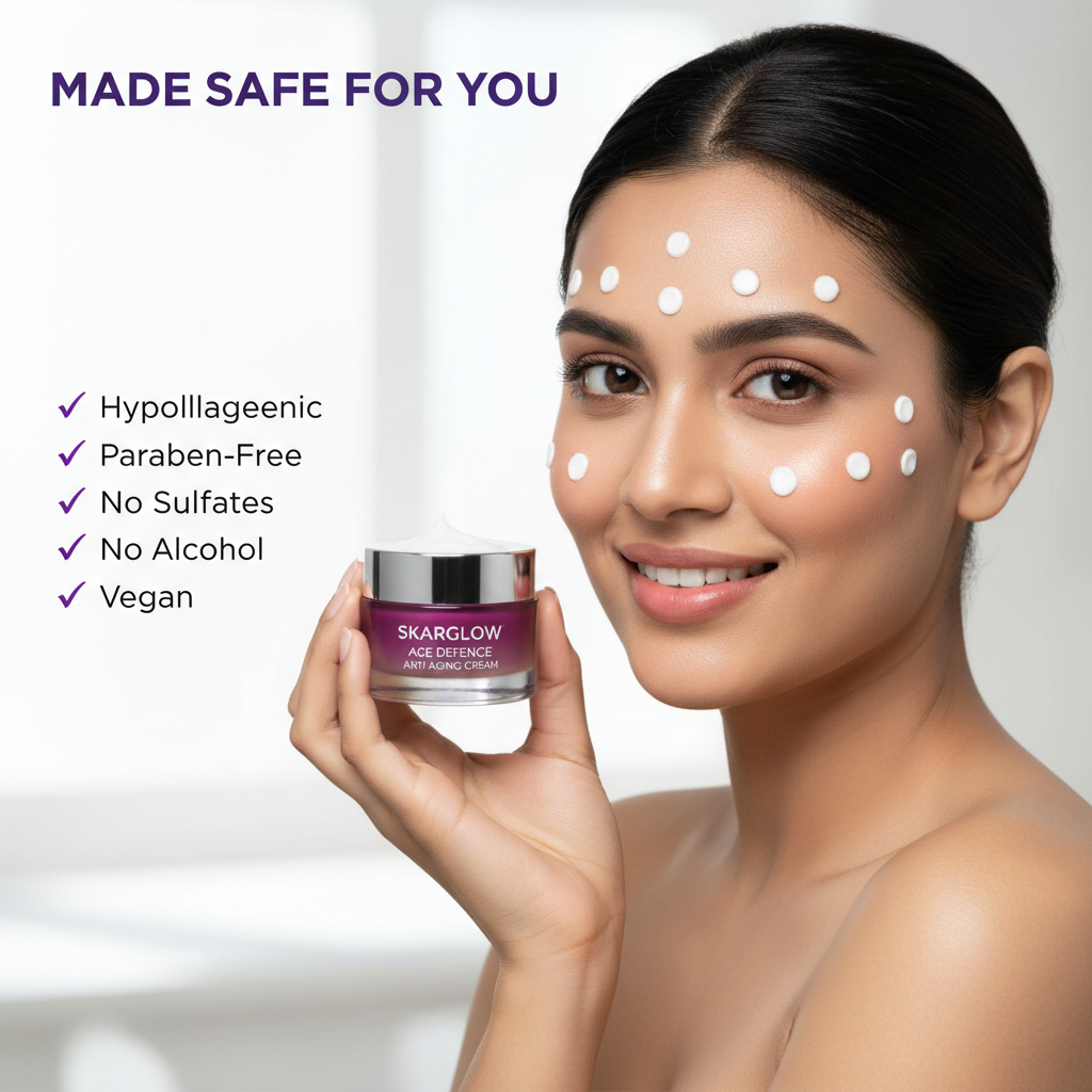 SKARGLOW Age Defence Anti-Aging Cream - 50g