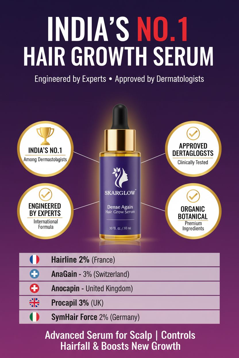 SKARGLOW Dense Again Hair Growth Serum - 30ml