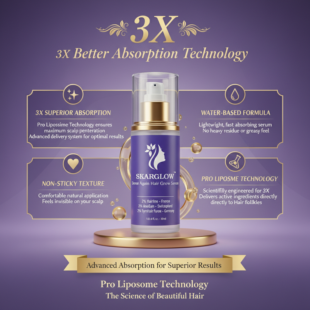 SKARGLOW Dense Again Hair Growth Serum - 30ml