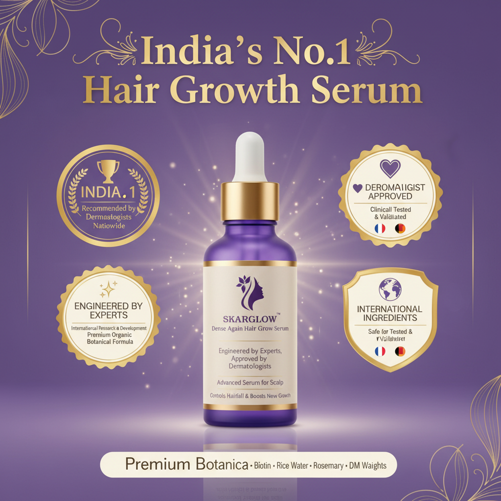 SKARGLOW Dense Again Hair Growth Serum - 30ml