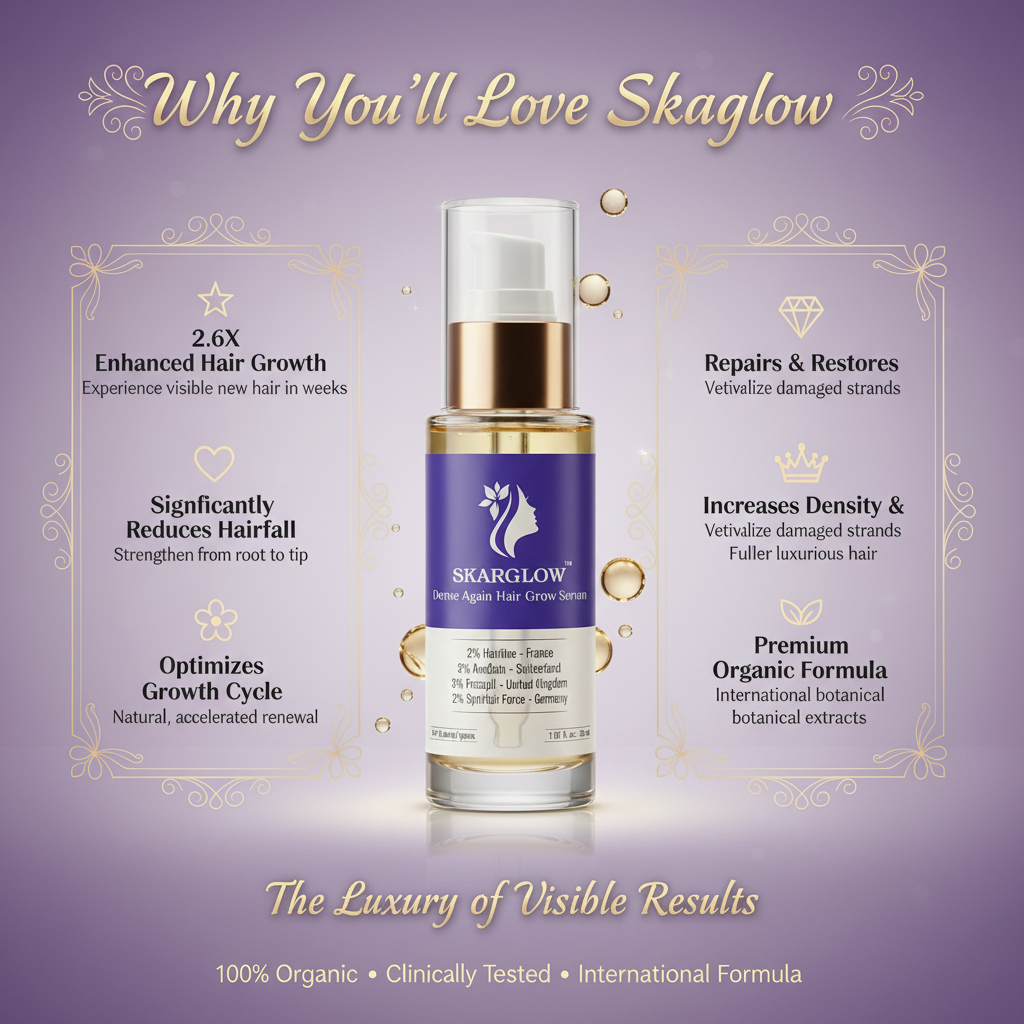 SKARGLOW Dense Again Hair Growth Serum - 30ml