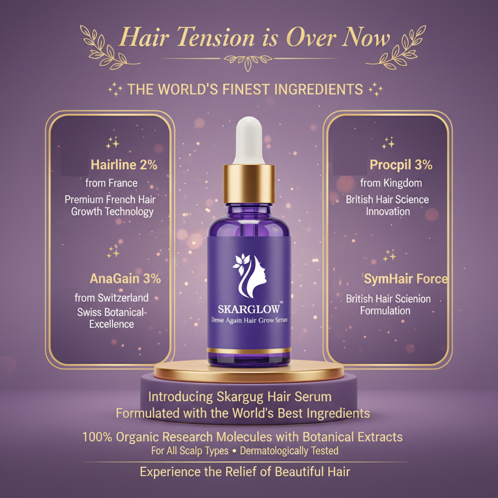 SKARGLOW Dense Again Hair Growth Serum - 30ml