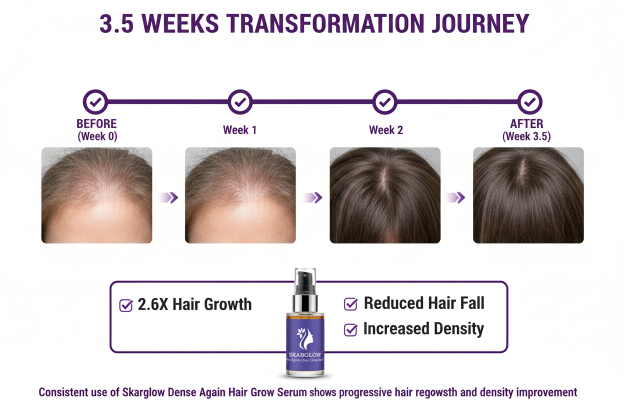 SKARGLOW Dense Again Hair Growth Serum - 30ml