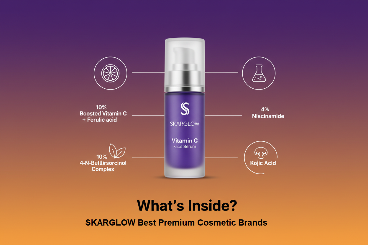 SKARGLOW  - 10% Vitamin C face serum - 30ml